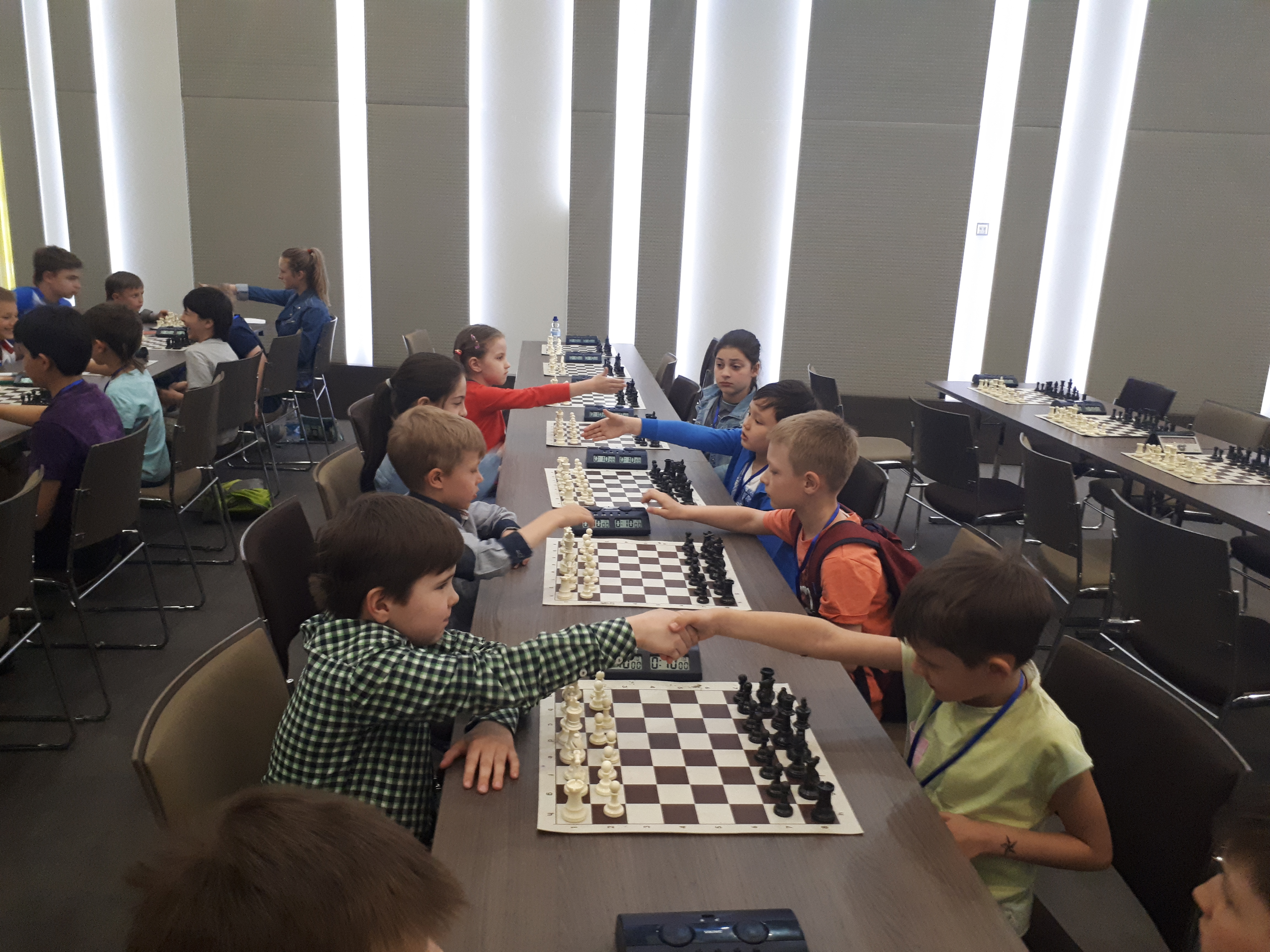 Ученики «Магистра» приняли участие в своих первых шахматных турнирах